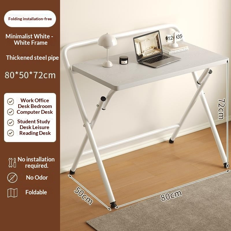 No-assembly Computer Desk Foldable Desk