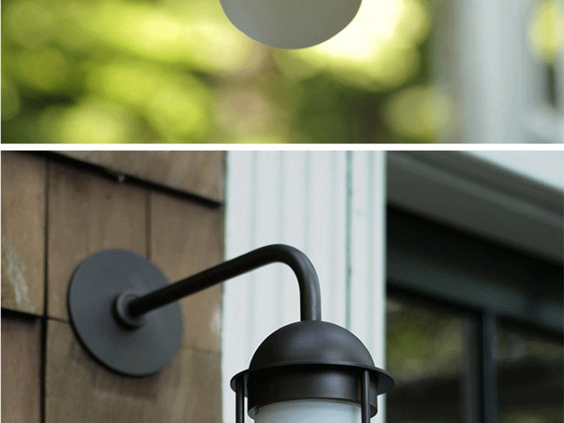 Minimalist Retro Outdoor Waterproof Wall Lamp