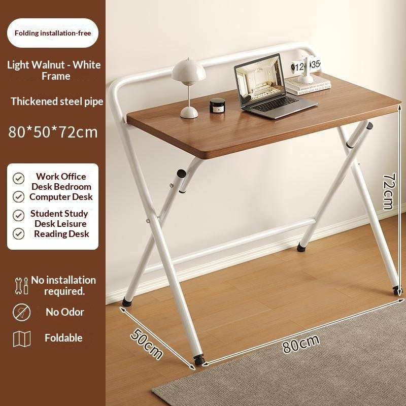 No-assembly Computer Desk Foldable Desk