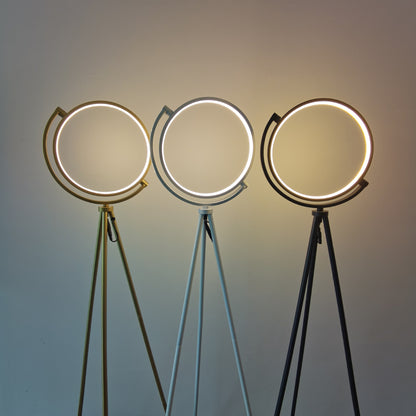 Halo Floor Lamp Decorative Circle Led
