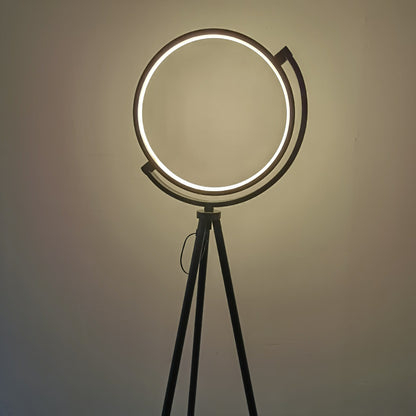 Halo Floor Lamp Decorative Circle Led