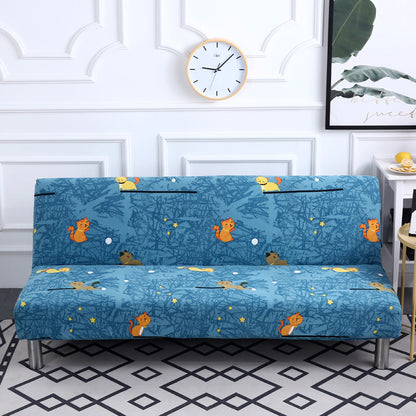 Sofa cover without armrest cover sofa-bed cover