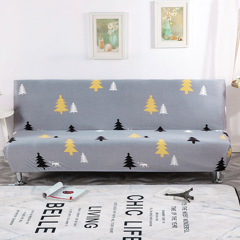 Sofa cover without armrest cover sofa-bed cover