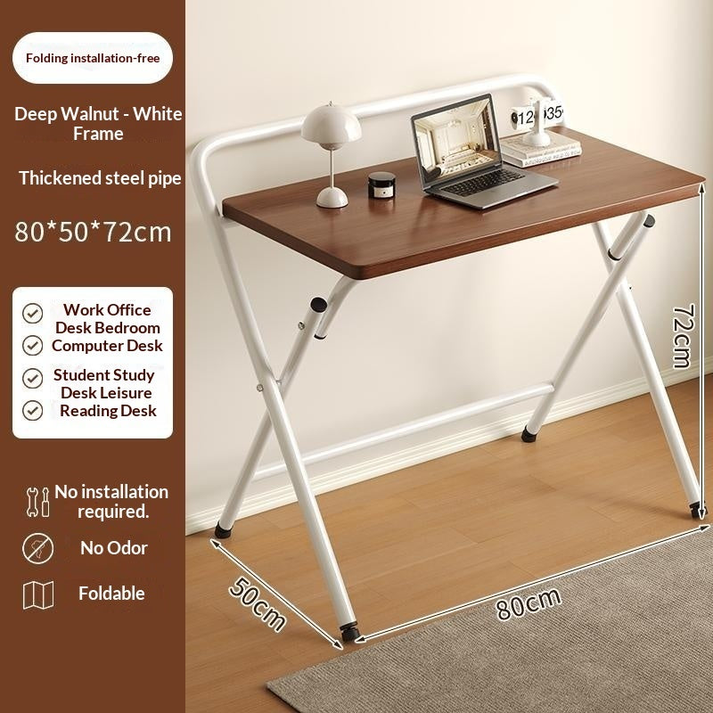 No-assembly Computer Desk Foldable Desk