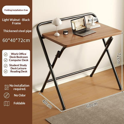 No-assembly Computer Desk Foldable Desk