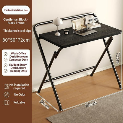 No-assembly Computer Desk Foldable Desk