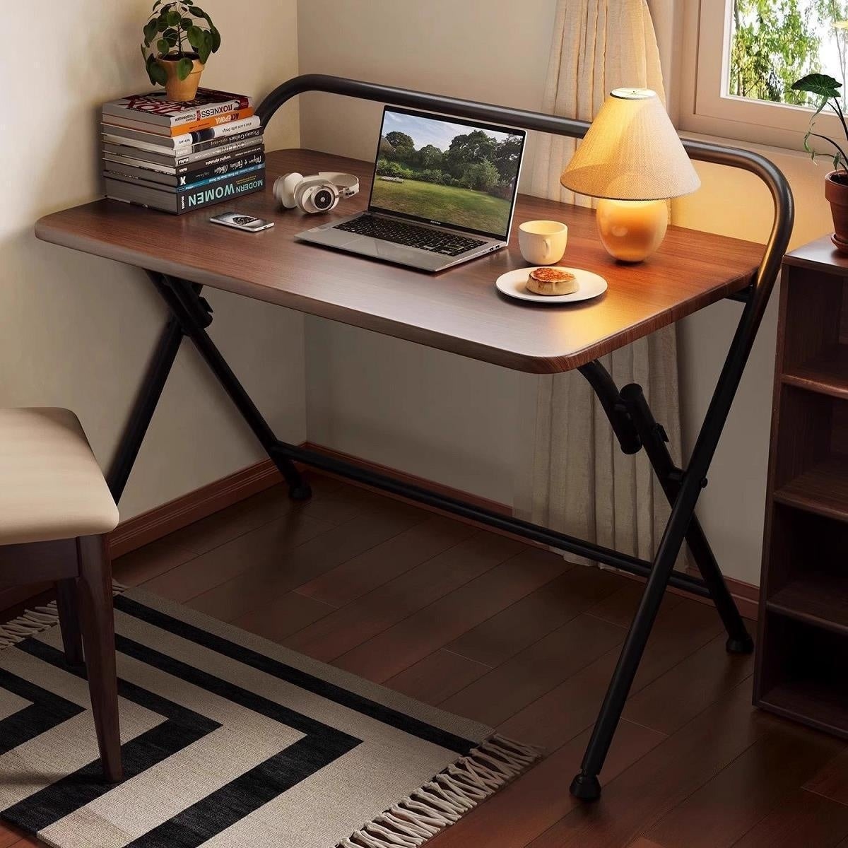 No-assembly Computer Desk Foldable Desk