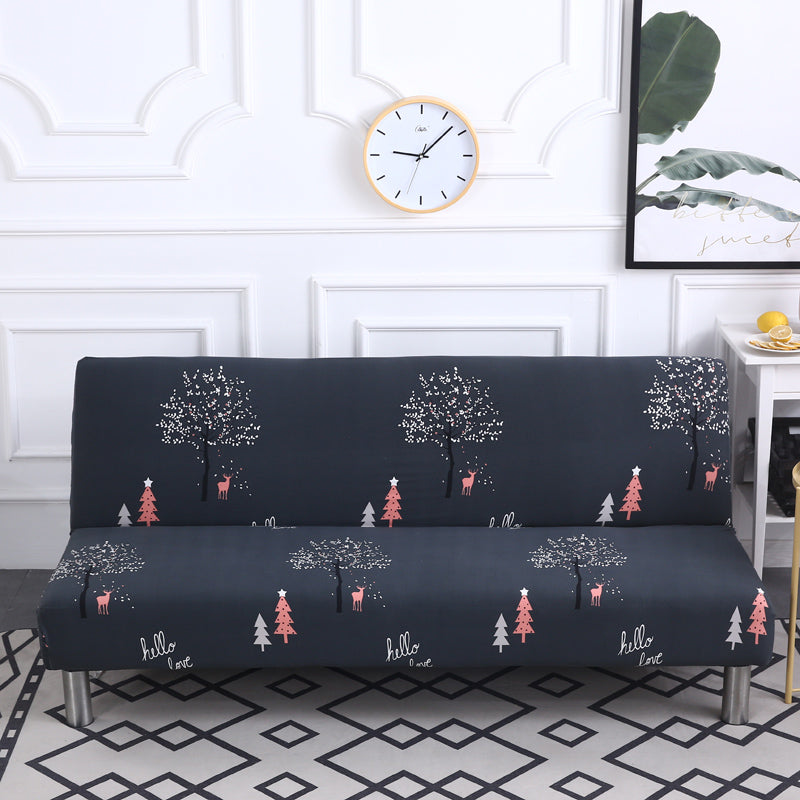 Sofa cover without armrest cover sofa-bed cover