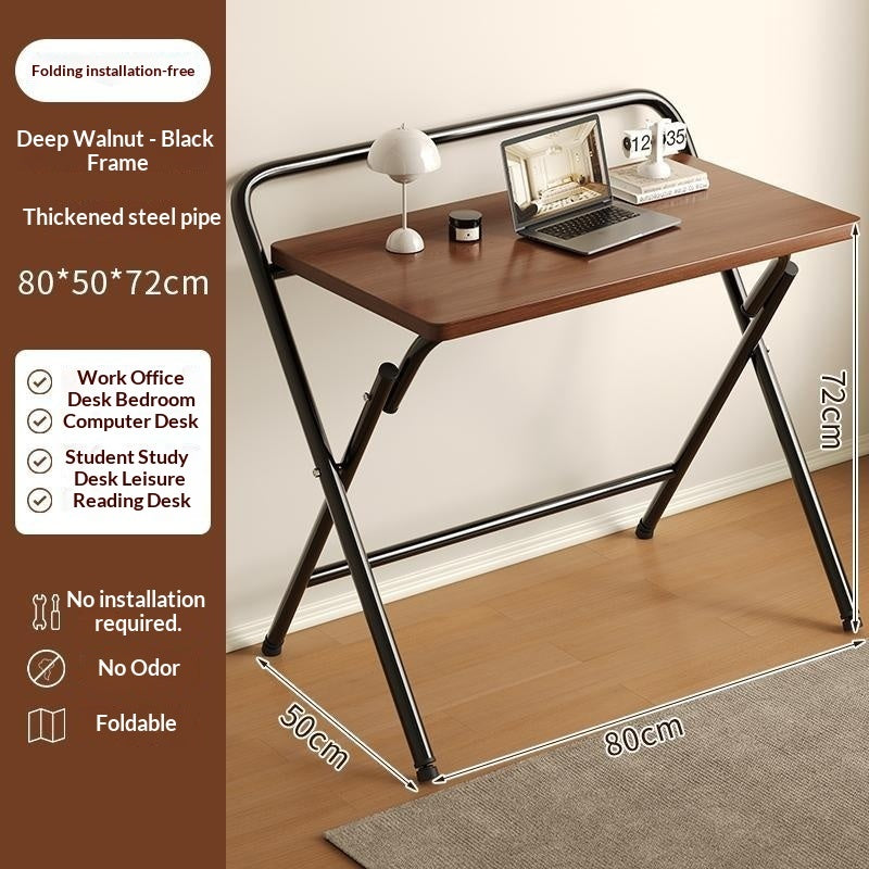 No-assembly Computer Desk Foldable Desk