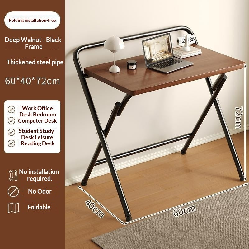 No-assembly Computer Desk Foldable Desk