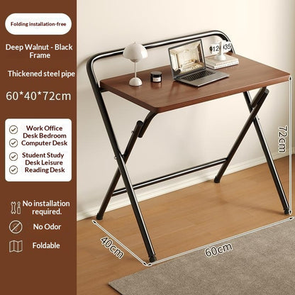 No-assembly Computer Desk Foldable Desk