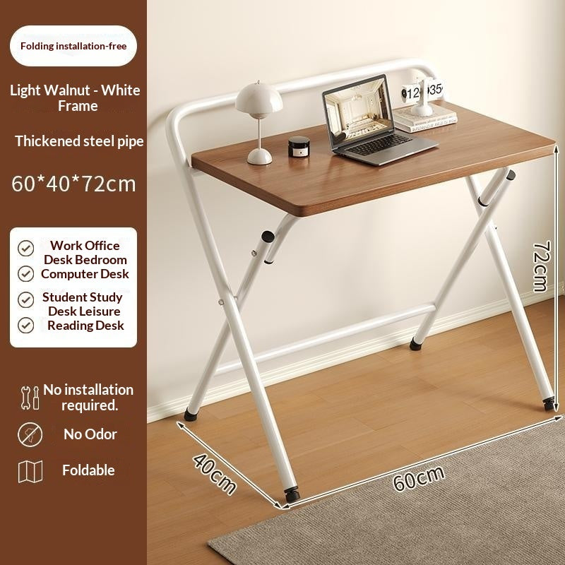No-assembly Computer Desk Foldable Desk