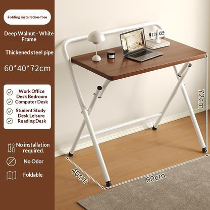 No-assembly Computer Desk Foldable Desk